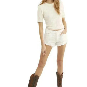 Free People LOVING GOOD VIBRATIONS Shorts